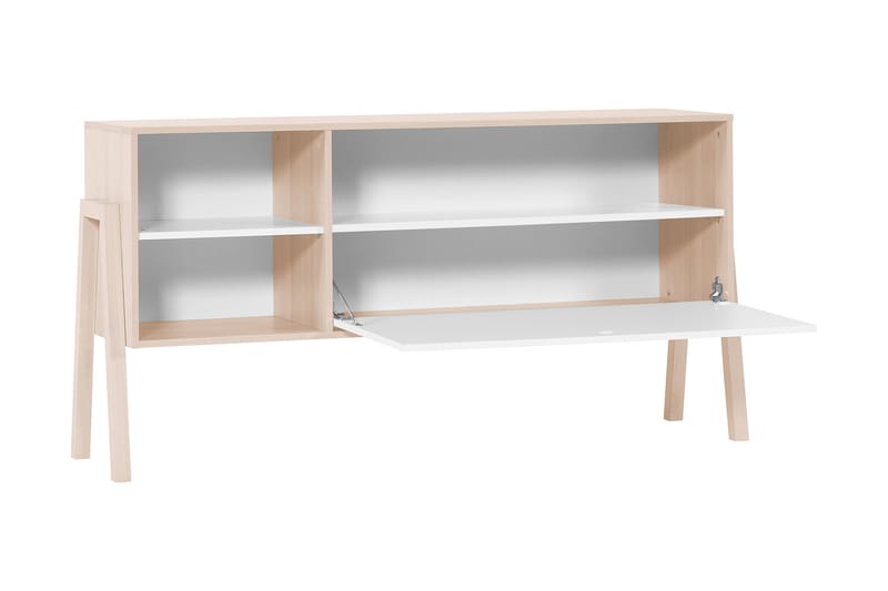SPOT Skjenk Tre / Natur / Hvit - VOX - Oppbevaring - Oppbevaringsmøbler - Sideboard & skjenker