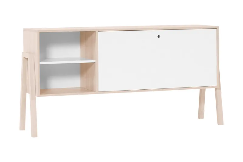 SPOT Skjenk Tre / Natur / Hvit, VOX