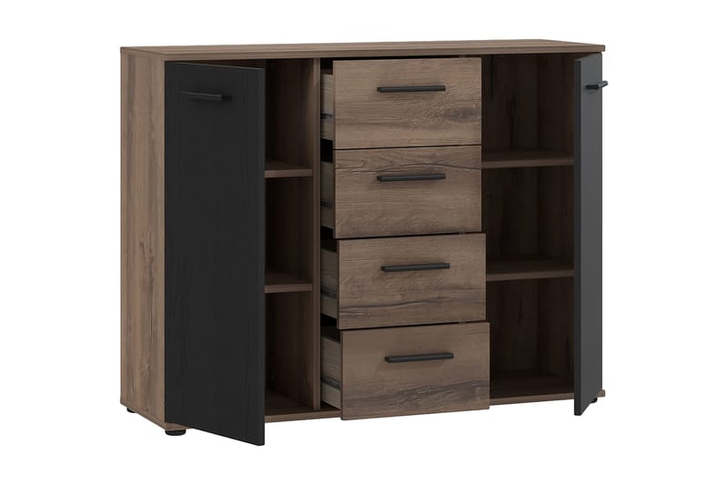 Sredets Sideboard 34x105 cm - Brun/Svart - Oppbevaring - Oppbevaringsmøbler - Sideboard & skjenker