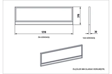 Susia Sidebord 180 cm - Gull/Svart - Oppbevaring - Oppbevaringsmøbler - Sideboard & skjenker