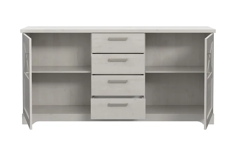 Svetis Sideboard 42x183 cm - Hvit - Oppbevaring - Oppbevaringsmøbler - Sideboard & skjenker