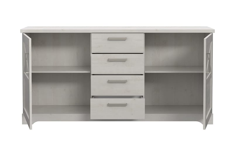 Svetis Sideboard 42x183 cm - Hvit - Oppbevaring - Oppbevaringsmøbler - Sideboard & skjenker