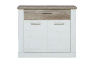Talebi Skjenk 41x101 cm - Brun / Hvit - Oppbevaring - Oppbevaringsmøbler - Sideboard & skjenker