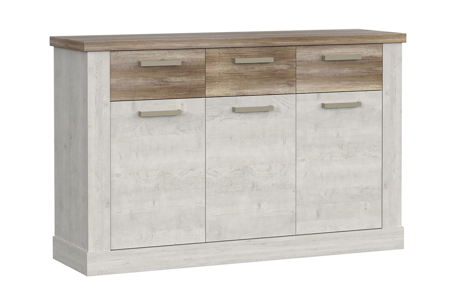 Talebi Skjenk 41x141 cm - Brun / Hvit - Oppbevaring - Oppbevaringsmøbler - Sideboard & skjenker