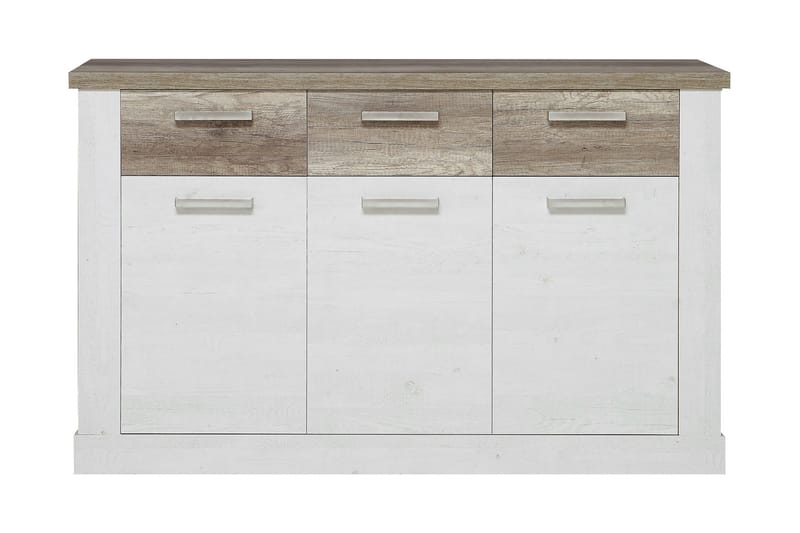 Talebi Skjenk 41x141 cm i Tre - Hvit|Brun - Oppbevaring - Oppbevaringsmøbler - Sideboard & skjenker