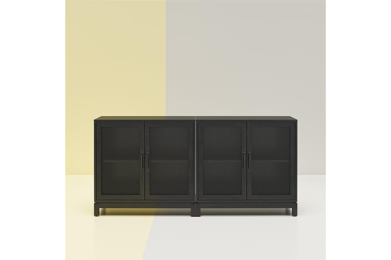 Tess Skjenk 85,3x40,1 cm Svart - Dorel Home - Oppbevaring - Oppbevaringsmøbler - Sideboard & skjenker