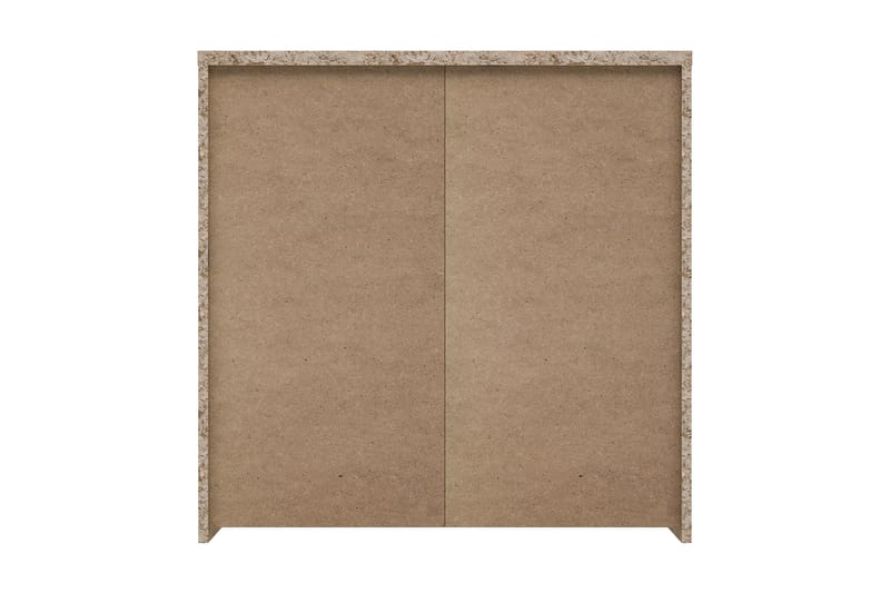 Toledor Skjenk 2 Skuffer 74x77 cm - Brun / Hvit - Oppbevaring - Oppbevaringsmøbler - Sideboard & skjenker