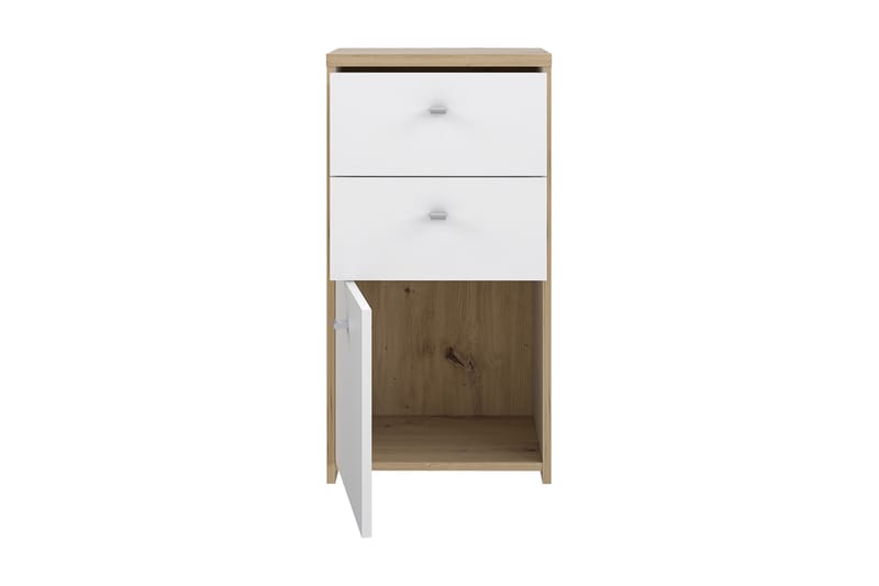 Toledor skjenk 74x40 cm - Brun / Hvit - Oppbevaring - Oppbevaringsmøbler - Sideboard & skjenker