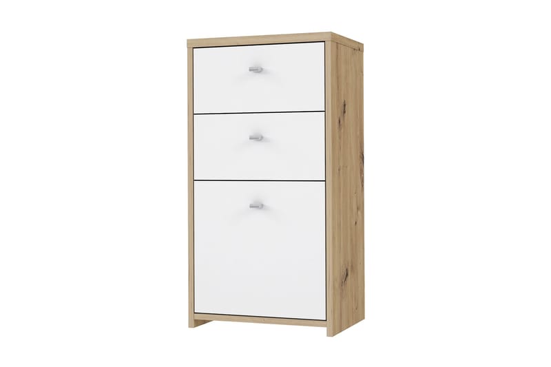 Toledor skjenk 74x40 cm - Brun / Hvit - Oppbevaring - Oppbevaringsmøbler - Sideboard & skjenker
