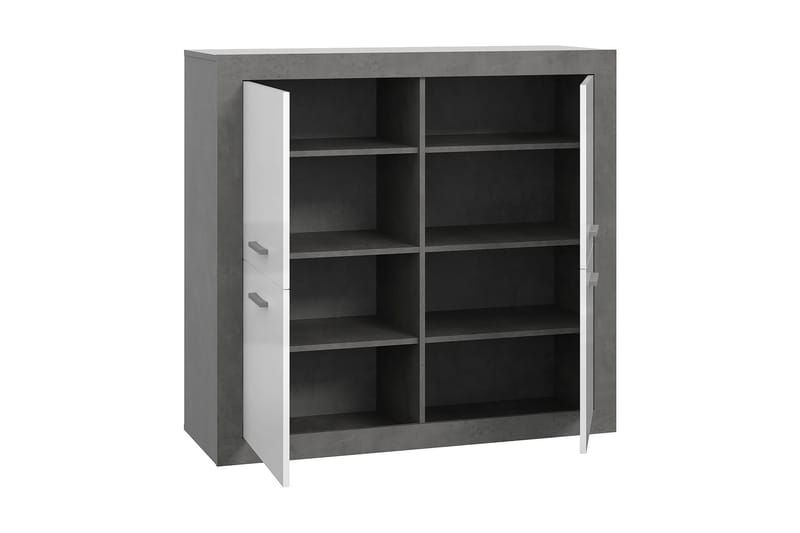 Tolovgrad Sideboard 41x113 cm - Grå/Hvit - Oppbevaring - Oppbevaringsmøbler - Sideboard & skjenker