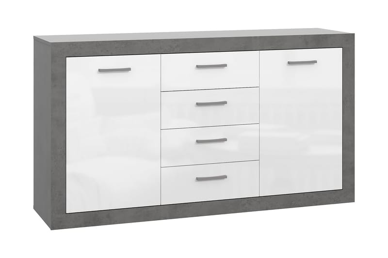 Tolovgrad Sideboard 41x153 cm - Grå/Hvit - Oppbevaring - Oppbevaringsmøbler - Sideboard & skjenker