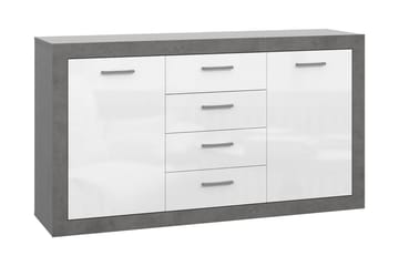 Tolovgrad Sideboard 41x153 cm - Grå/Hvit - Oppbevaring - Oppbevaringsmøbler - Sideboard & skjenker