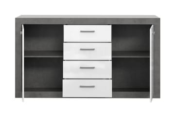 Tolovgrad Sideboard 41x153 cm - Grå/Hvit - Oppbevaring - Oppbevaringsmøbler - Sideboard & skjenker