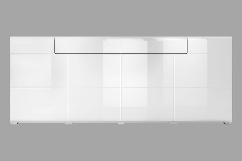Toreno Sideboard 39x208 cm - Hvit - Oppbevaring - Oppbevaringsmøbler - Sideboard & skjenker