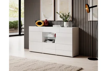 Toreno skjenk 39x159 cm - Hvit - Oppbevaring - Oppbevaringsmøbler - Sideboard & skjenker