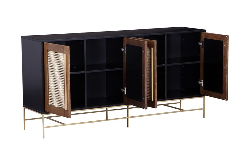 Tresa Skjenk 160 cm - Brun - Oppbevaring - Oppbevaringsmøbler - Sideboard & skjenker