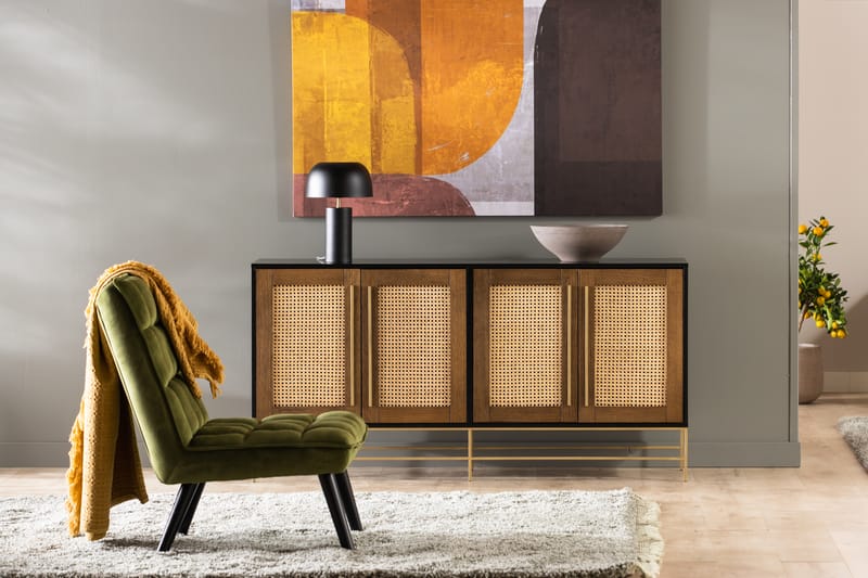 Tresa Skjenk 160 cm - Brun - Oppbevaring - Oppbevaringsmøbler - Sideboard & skjenker