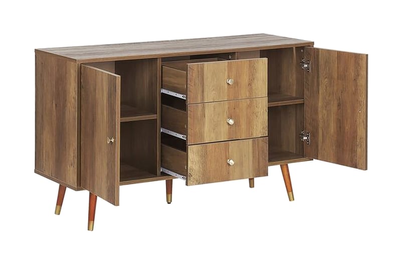 Ulika Skjenk 114x40 cm - Lysebrun - Oppbevaring - Oppbevaringsmøbler - Sideboard & skjenker
