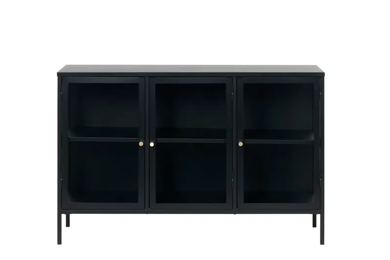 Umbri Sideboard 3 delar 132 cm - Svart - Oppbevaring - Oppbevaringsmøbler - Sideboard & skjenker