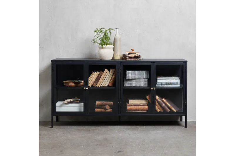 Umbri Sideboard 4 delar 170 cm - Svart - Oppbevaring - Oppbevaringsmøbler - Sideboard & skjenker