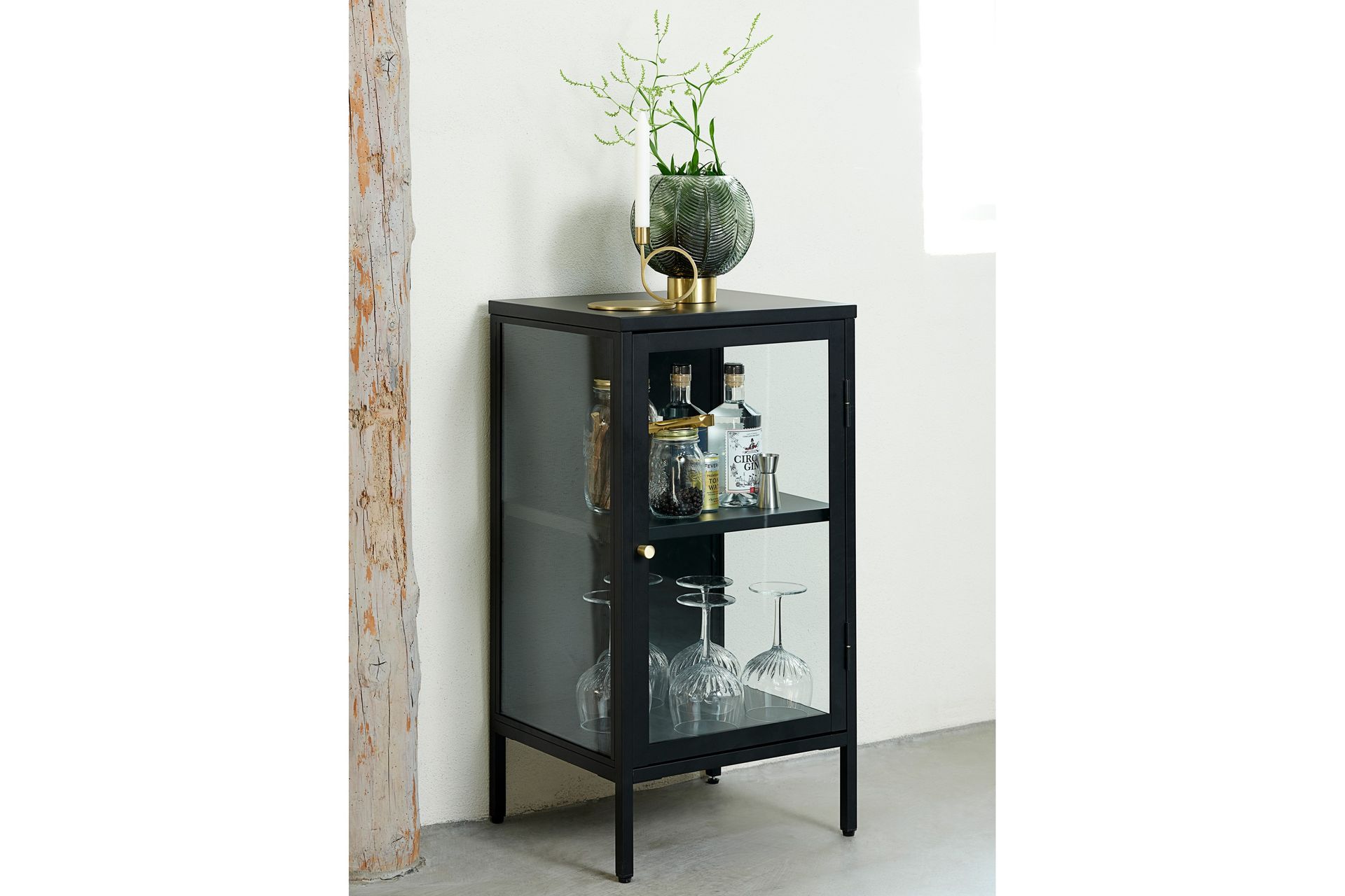 Umbri Sideboard 45,3 cm - Svart - Oppbevaring - Oppbevaringsmøbler - Sideboard & skjenker