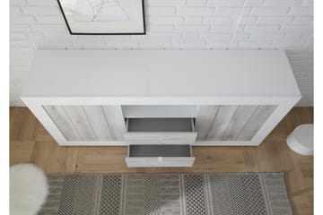 Urbino Skjenk 184 cm - Grå/Hvit - Oppbevaring - Oppbevaringsmøbler - Sideboard & skjenker