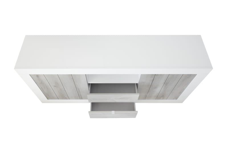 Urbino Skjenk 184 cm - Grå/Hvit - Oppbevaring - Oppbevaringsmøbler - Sideboard & skjenker