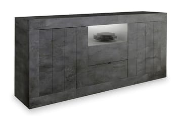Urbino Skjenk 184 cm - Mørkgrå Betong - Oppbevaring - Oppbevaringsmøbler - Sideboard & skjenker
