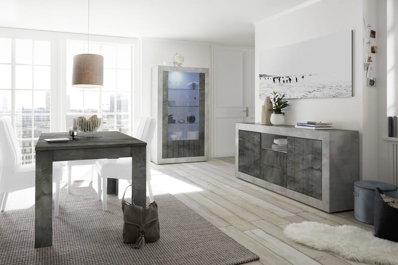 Urbino Skjenk 184 - Gråmelert - Oppbevaring - Oppbevaringsmøbler - Sideboard & skjenker