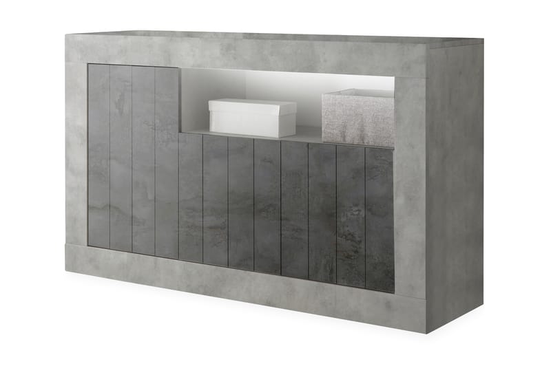 Urbino Skjenk Medio 138 cm - Gråmelert - Sideboard & skjenker