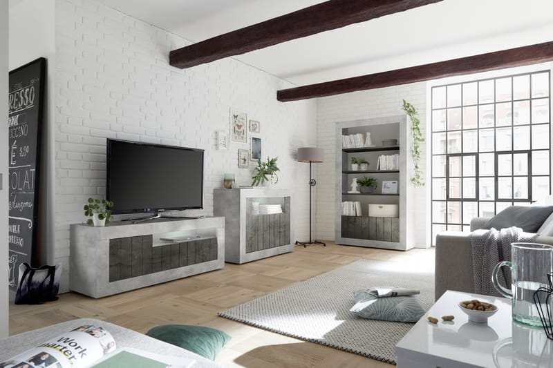 Urbino Skjenk Piccolo 110 cm - Gråmelert - Oppbevaring - Oppbevaringsmøbler - Sideboard & skjenker