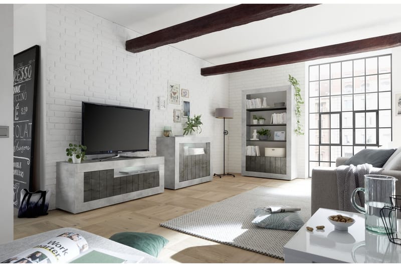 Urbino Skjenk Piccolo 110 cm - Gråmelert - Oppbevaring - Oppbevaringsmøbler - Sideboard & skjenker