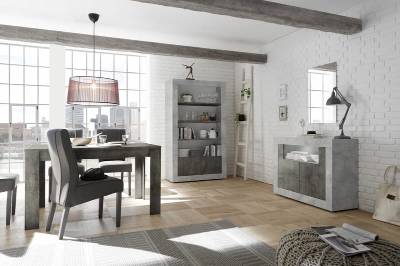 Urbino Skjenk Piccolo 110 cm - Gråmelert - Oppbevaring - Oppbevaringsmøbler - Sideboard & skjenker