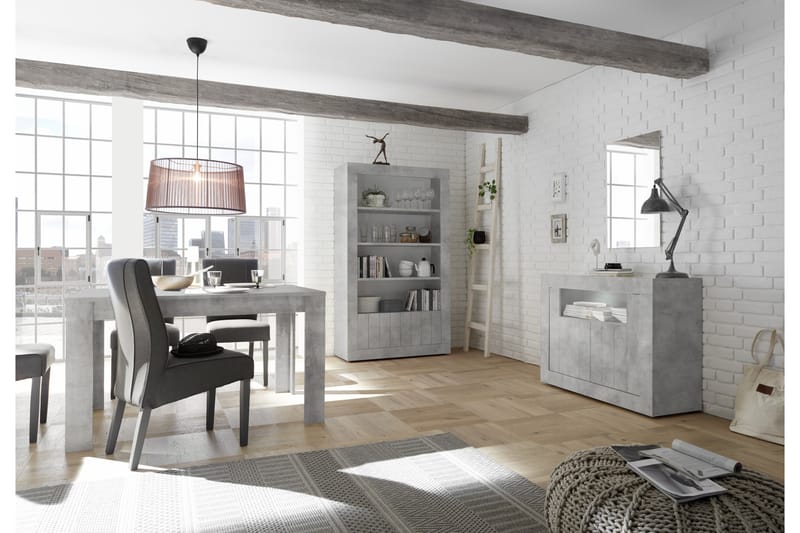 Urbino Piccolo Skjenk 110 cm - Lysgrå Betong - Oppbevaring - Oppbevaringsmøbler - Sideboard & skjenker