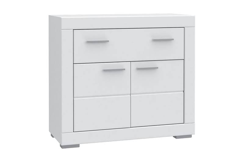 Uzayr Kommode 96x87 cm - Hvit - Oppbevaring - Oppbevaringsmøbler - Sideboard & skjenker