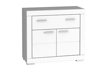 Uzayr Kommode 96x87 cm - Hvit - Oppbevaring - Oppbevaringsmøbler - Sideboard & skjenker