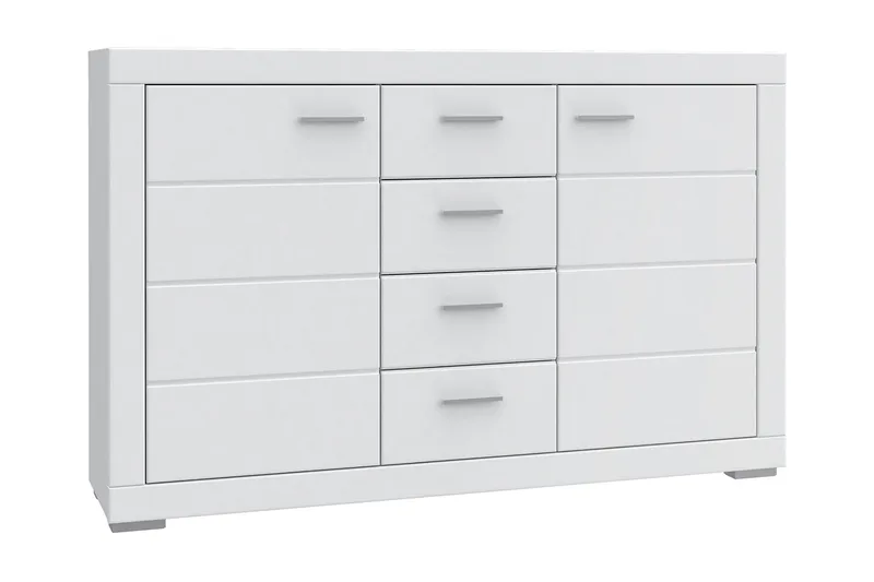 Uzayr Skjenk 171x109 cm, Hvit