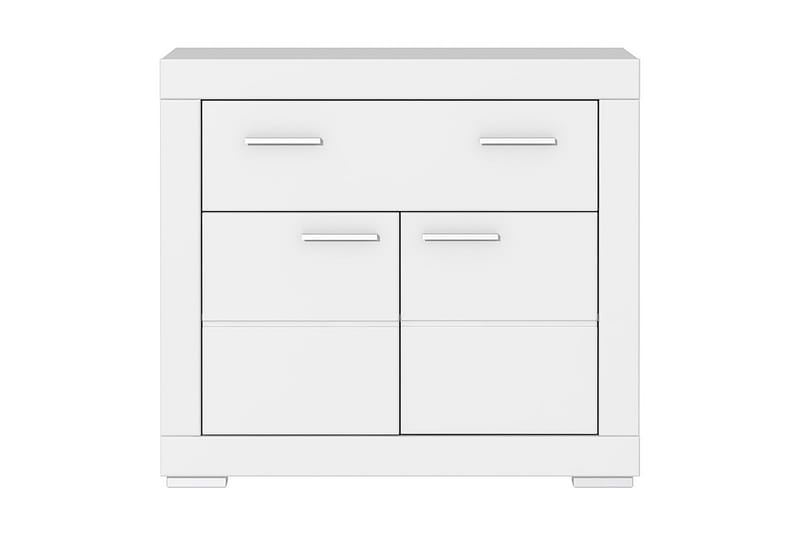 Uzayr Skjenk 96 cm i Malt Tre - Hvit - Oppbevaring - Oppbevaringsmøbler - Sideboard & skjenker
