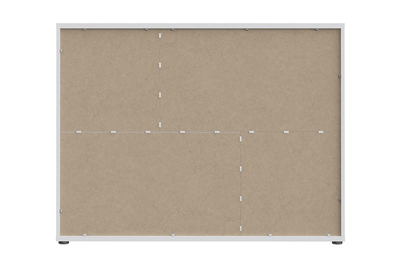 Waunifor Sideboard 41x125 cm - Hvit/Brun - Sideboard & skjenker