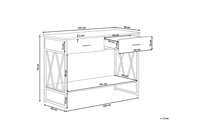 Wigpool Avlastningsbord - Brun - Møbler - Bord - Avlastningsbord - Konsollbord