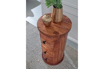Willowdale Sideboard 35 cm 3 Skuffer Rundt - Brun - Oppbevaring - Oppbevaringsmøbler - Sideboard & skjenker