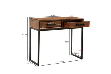 Willowdale Sideboard 36x90 cm - Brun/Svart - Oppbevaring - Oppbevaringsmøbler - Sideboard & skjenker