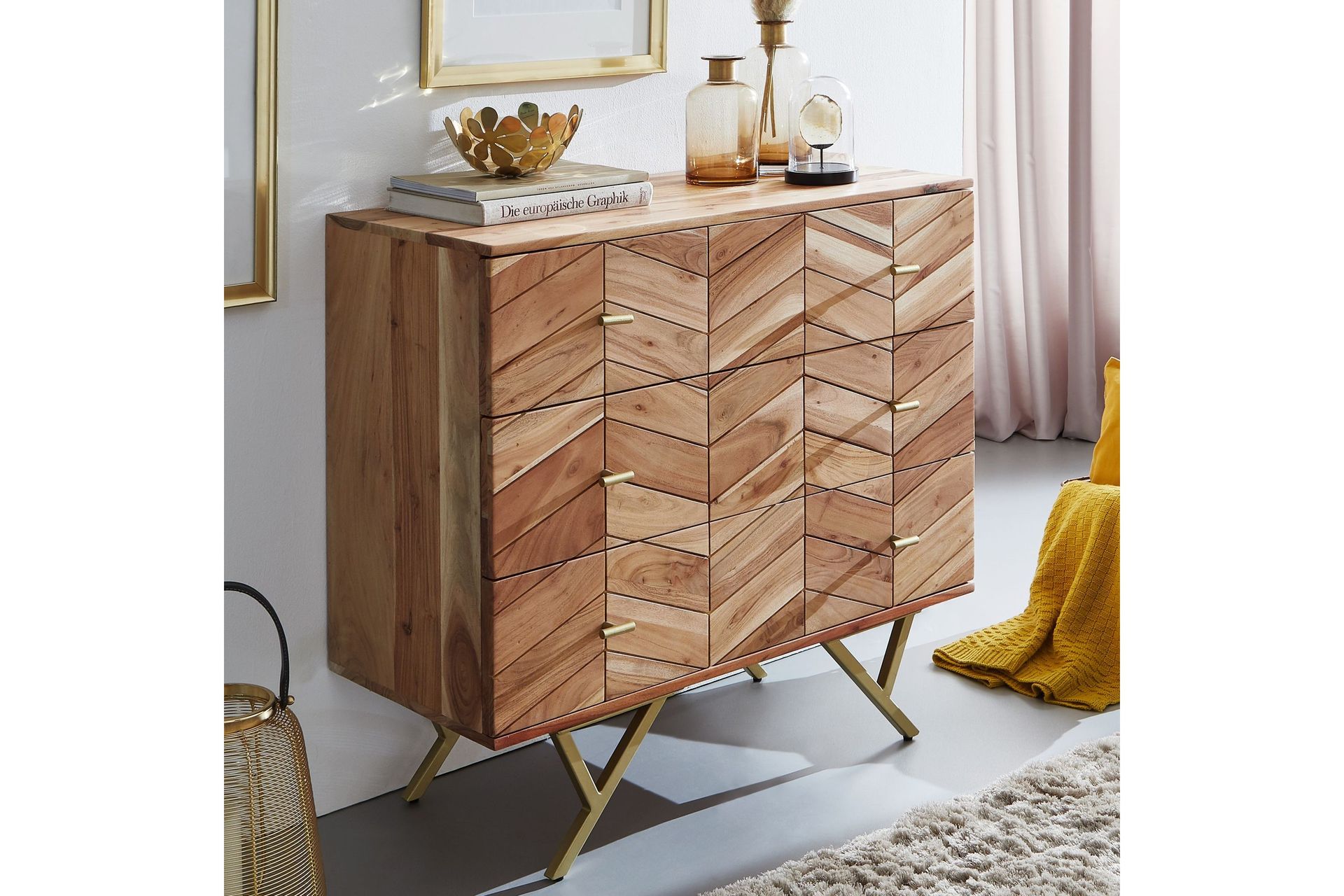 Willowdale Sideboard 90x40 cm - Brun - Oppbevaring - Oppbevaringsmøbler - Sideboard & skjenker