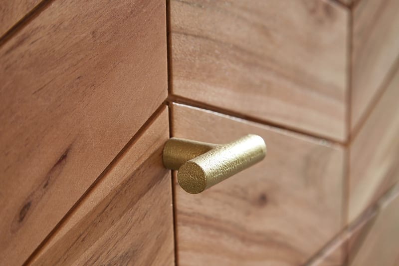 Willowdale Skjenk 90 cm i Tre med Eikeutseende - Lys Brun Trefarge - Oppbevaring - Oppbevaringsmøbler - Sideboard & skjenker