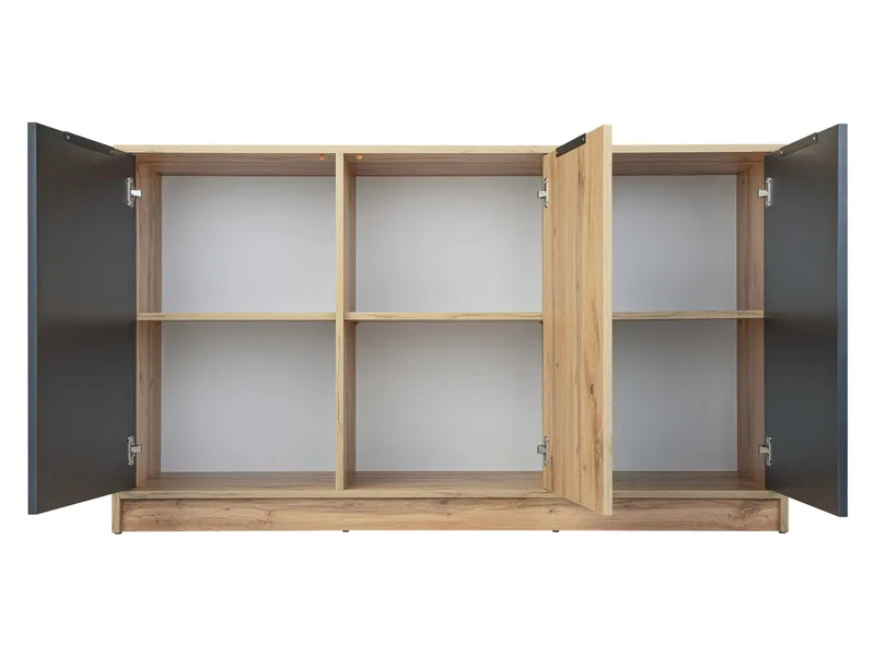 skap Bali lux brun, svart - brun, svart - Oppbevaring - Oppbevaringsmøbler - Sideboard & skjenker