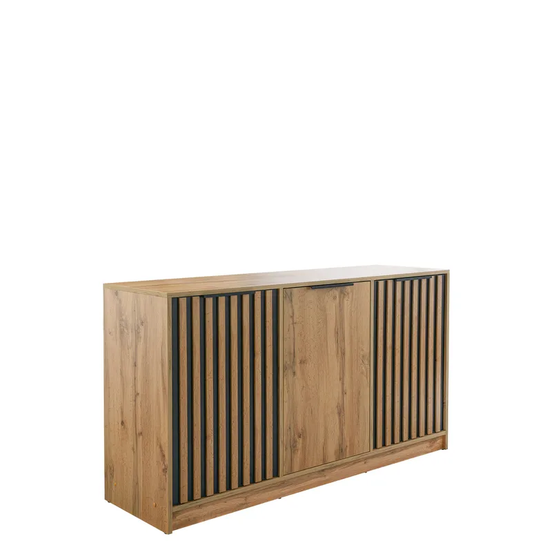 skap Bali lux brun, svart, brun, svart