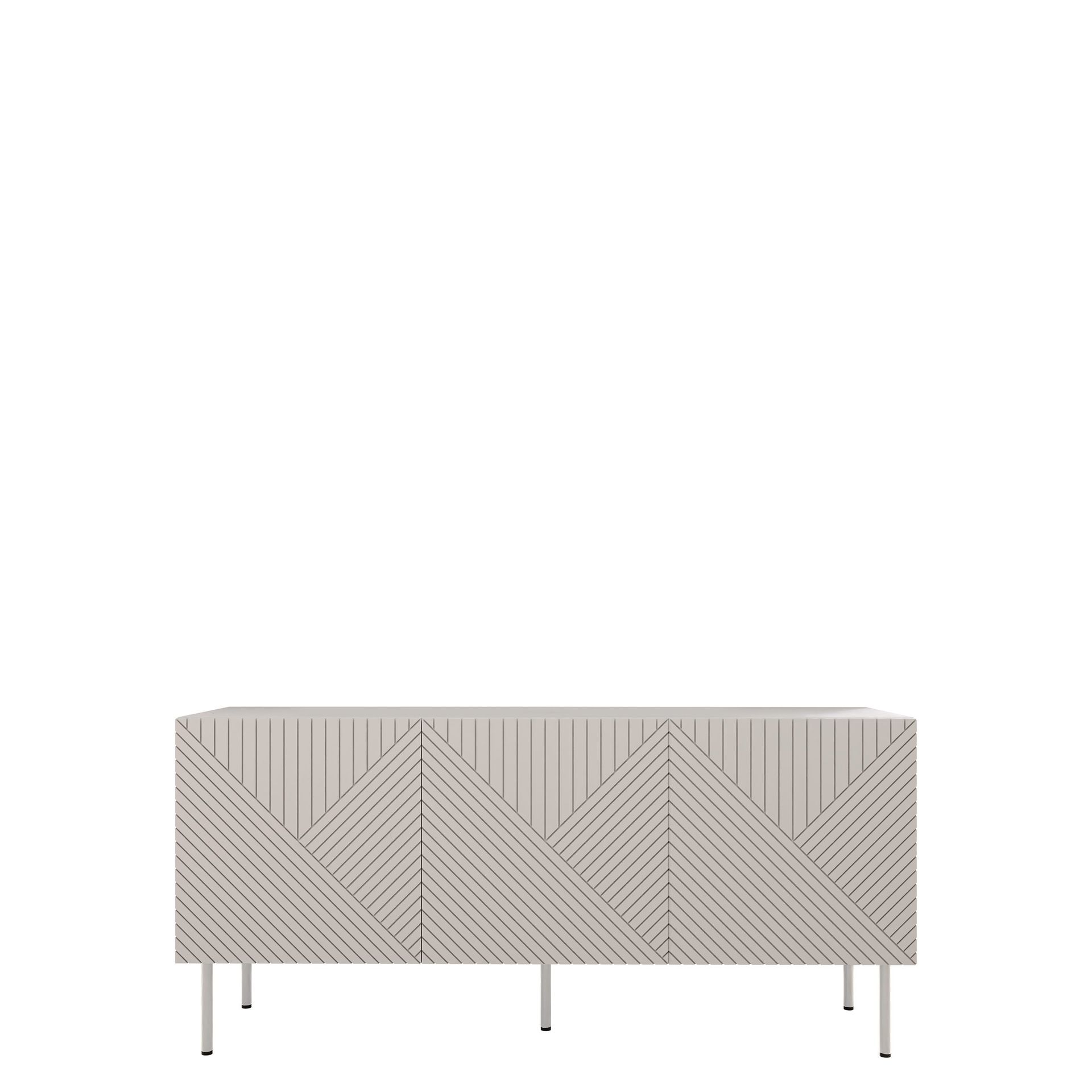 skap Kommode ART DECO 3D 150 beige -