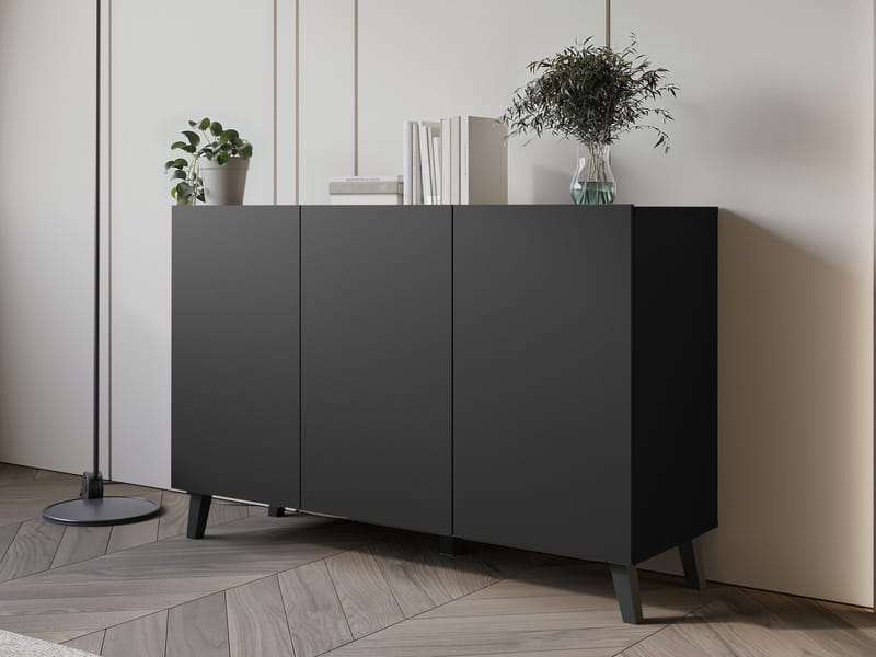 skap Kommode PHUKET 120 svart - Oppbevaring - Oppbevaringsmøbler - Sideboard & skjenker