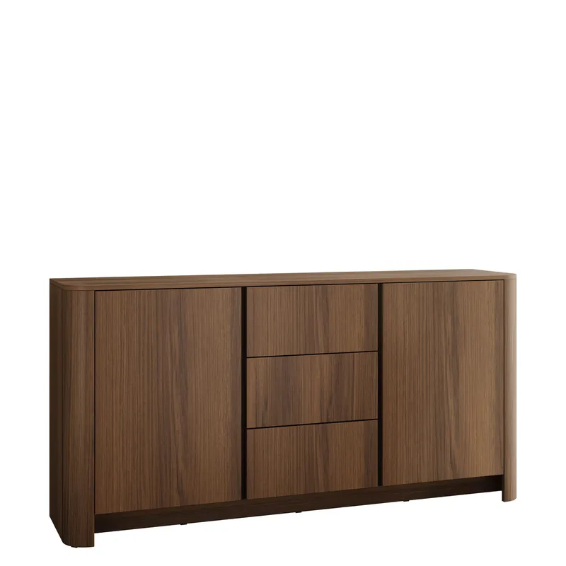 skap NO_BRAND Kommode BARI KSZ168 brun, undefined