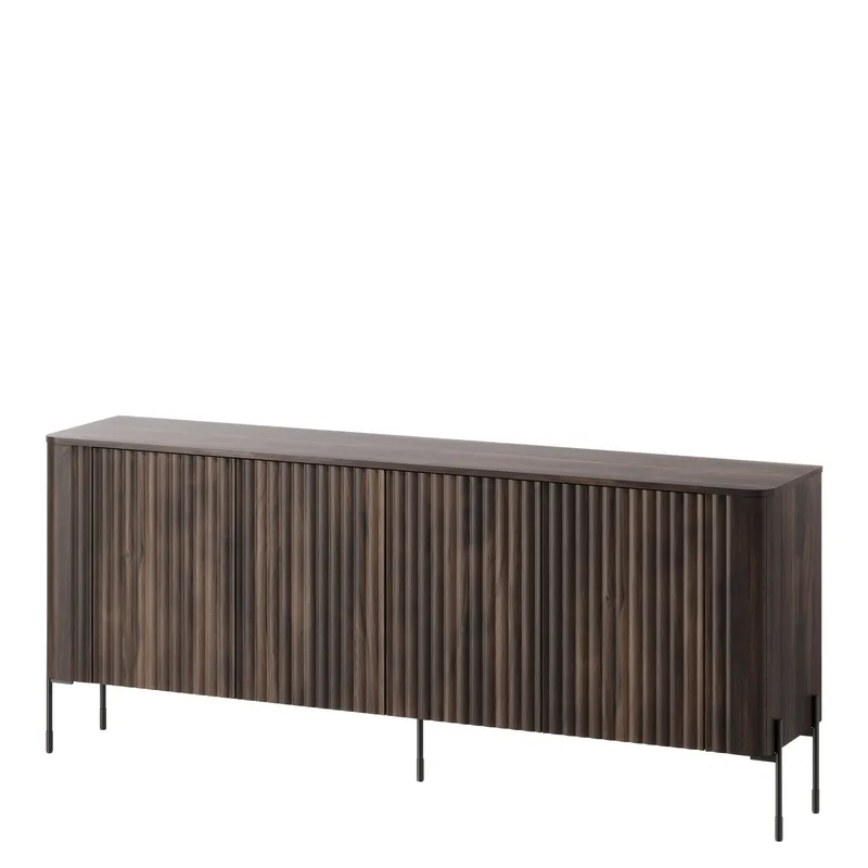 skap NO_BRAND Kommode VERA 190 brun, undefined